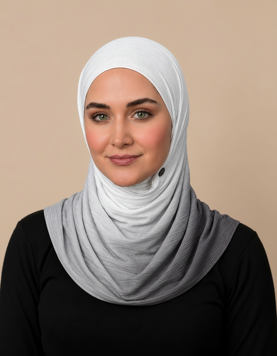 Godelieve Rectangular Hijab – 180 × 70 cm  Voile