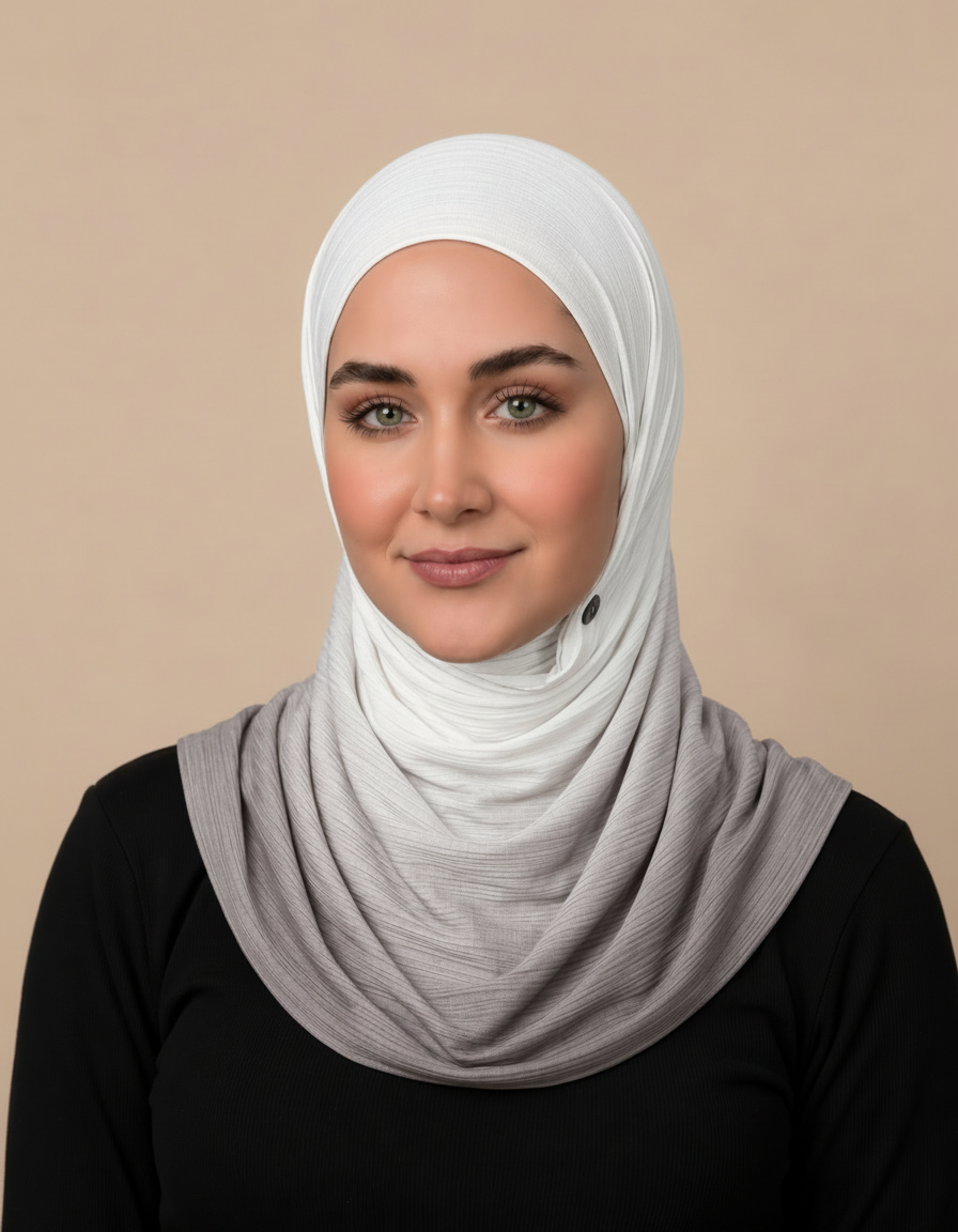 Godelieve Rectangular Hijab – 180 × 70 cm  Voile