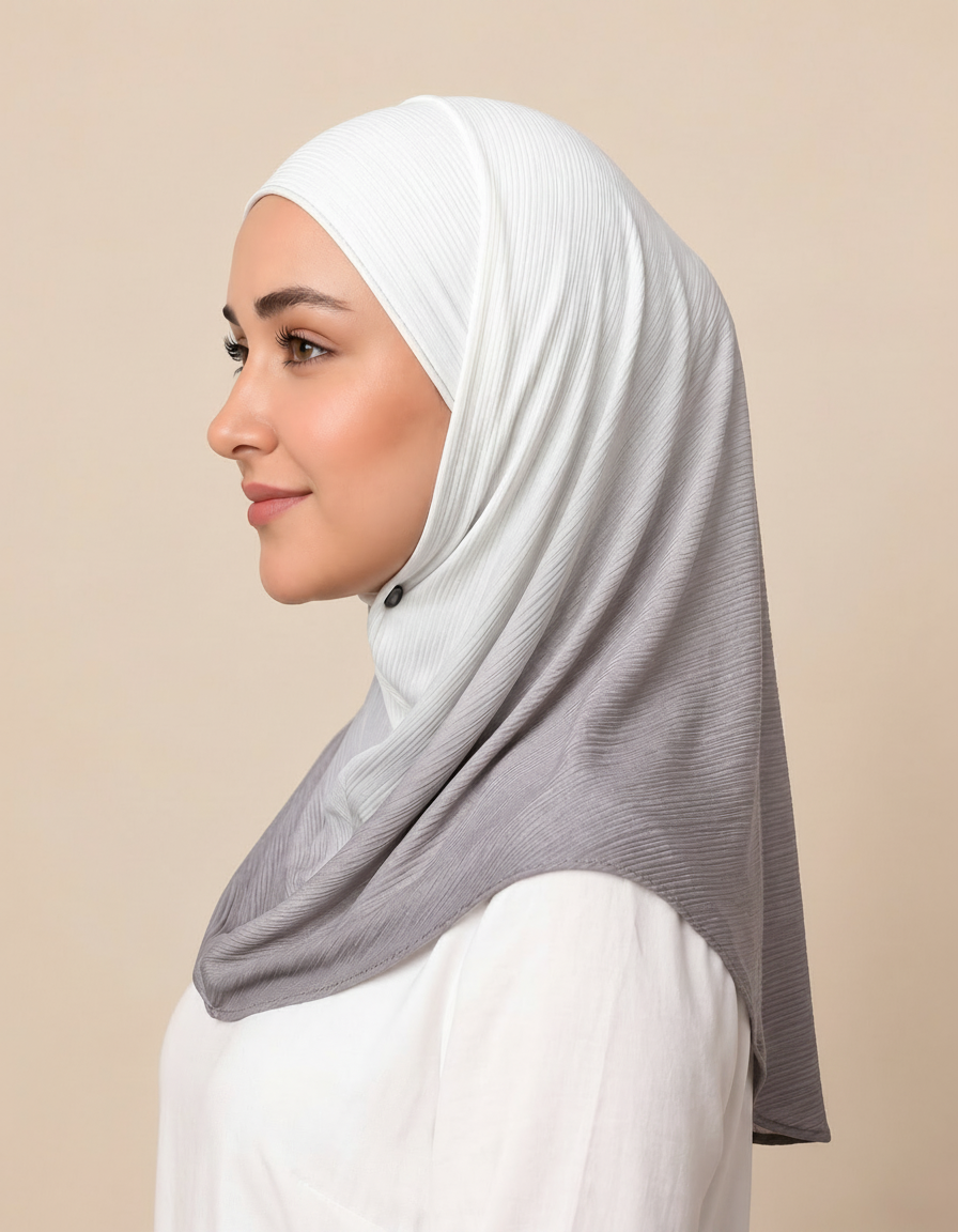 Godelieve Rectangular Hijab – 180 × 70 cm  Voile