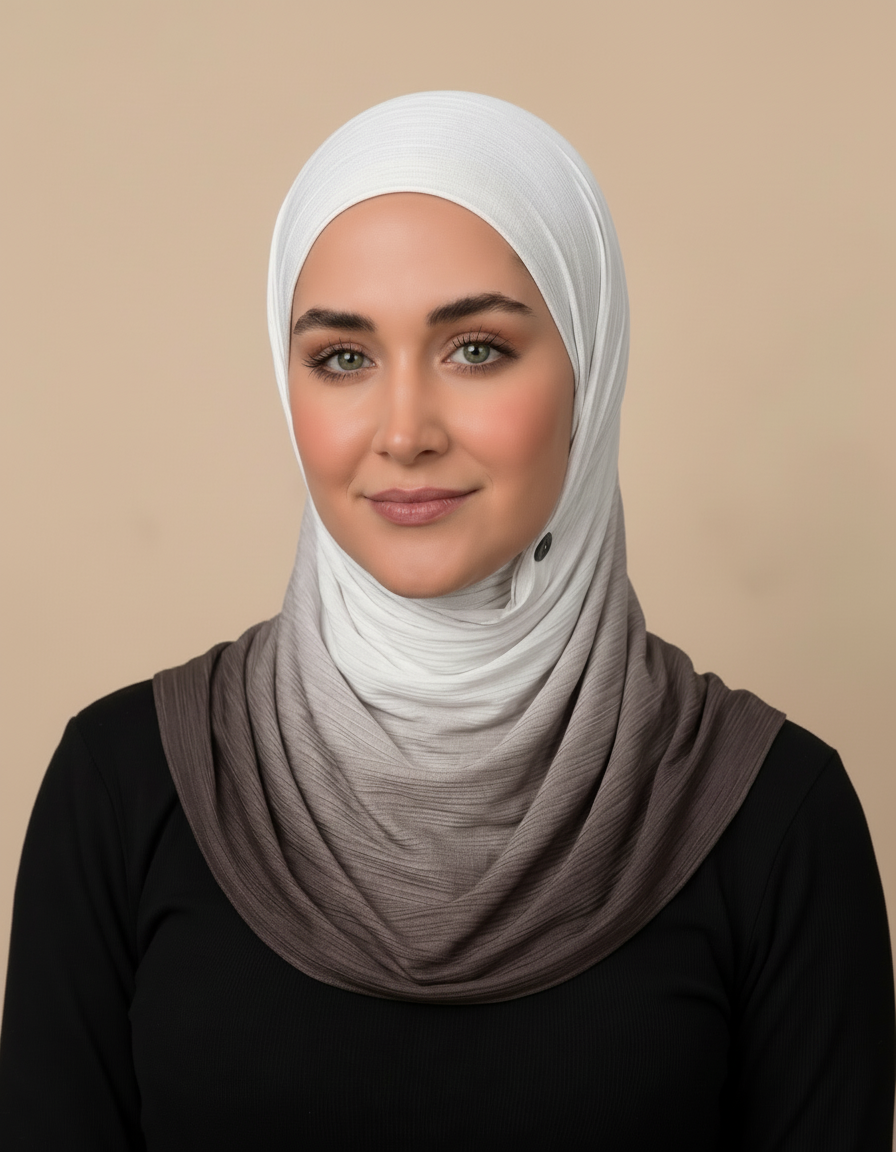 Godelieve Rectangular Hijab – 180 × 70 cm  Voile