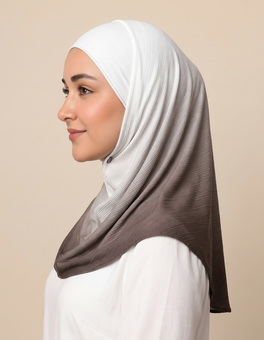 Godelieve Rectangular Hijab – 180 × 70 cm  Voile