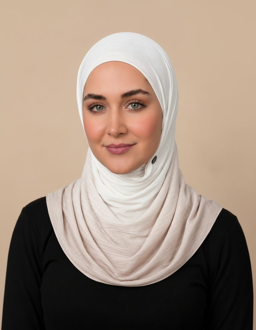 Godelieve Rectangular Hijab – 180 × 70 cm  Voile