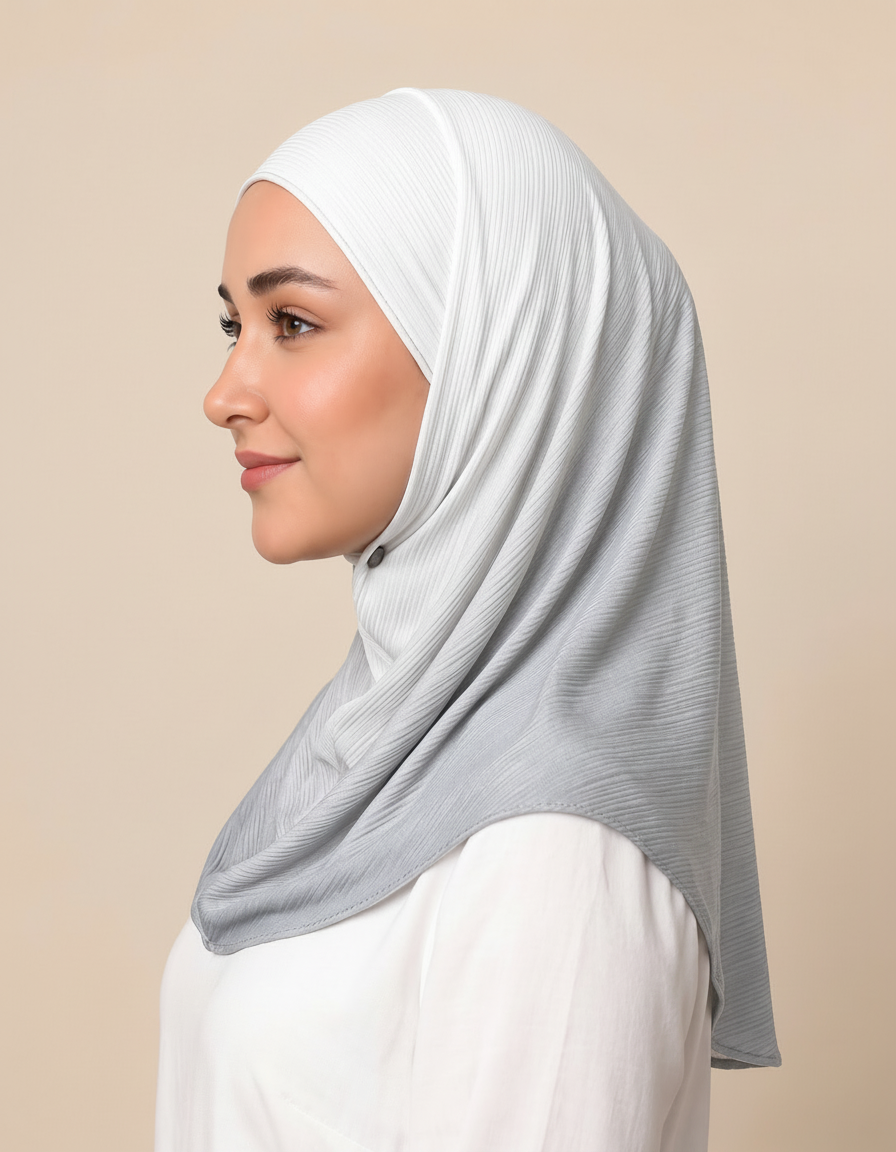 Godelieve Rectangular Hijab – 180 × 70 cm  Voile