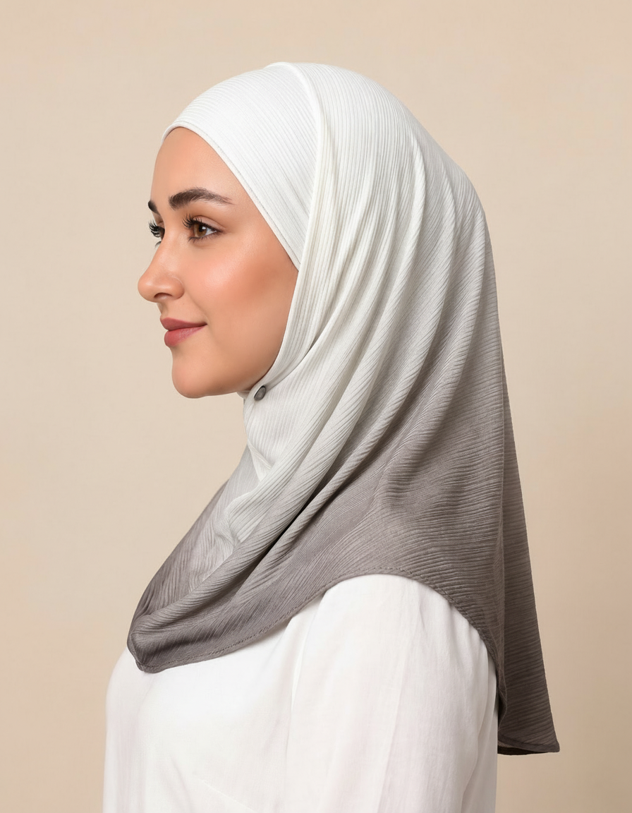 Godelieve Rectangular Hijab – 180 × 70 cm  Voile