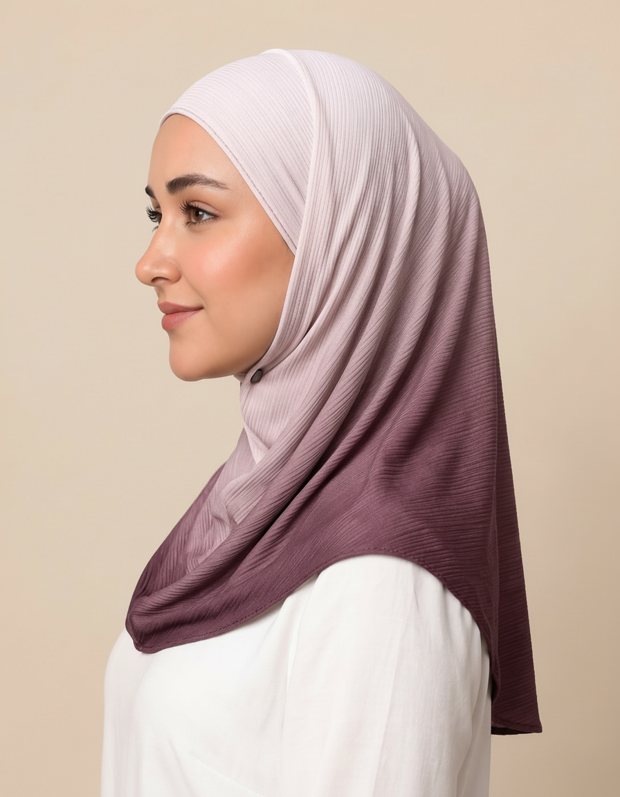 Godelieve Rectangular Hijab – 180 × 70 cm  Voile