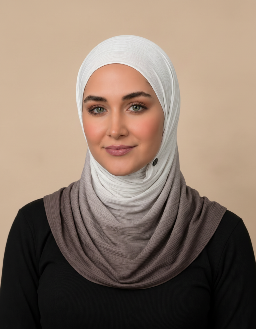 Godelieve Rectangular Hijab – 180 × 70 cm  Voile