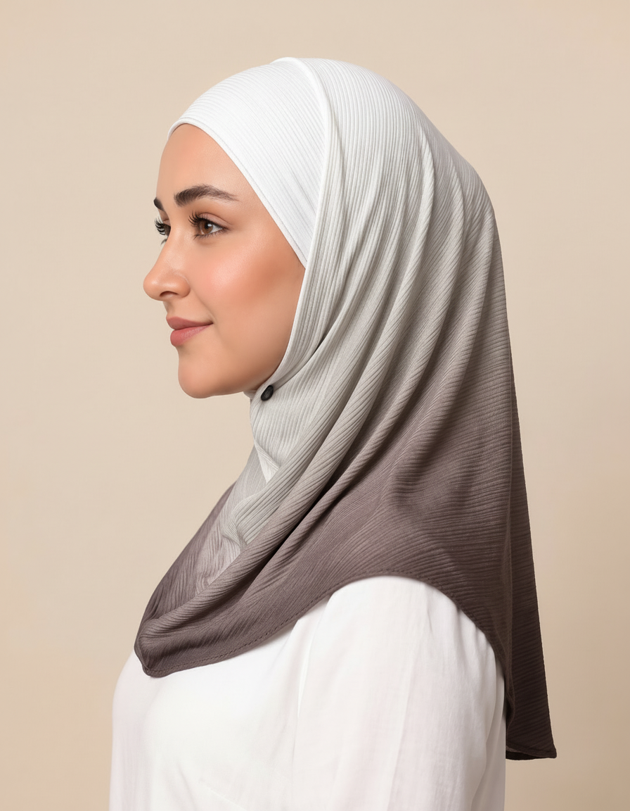 Godelieve Rectangular Hijab – 180 × 70 cm  Voile