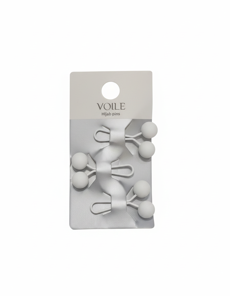 Eglantine Hijab Pin Set (3 Pieces)  Voile