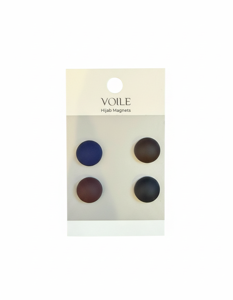 Elouan Hijab Pin Set (4 Pieces)  Voile