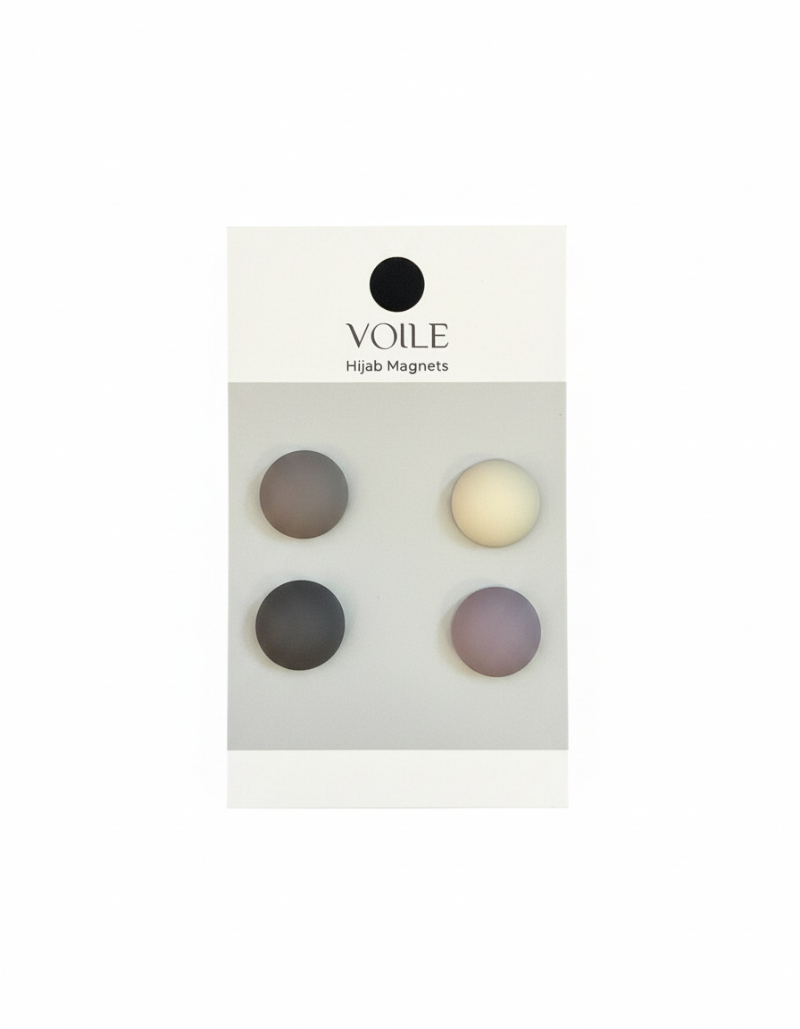 Elouan Hijab Pin Set (4 Pieces)  Voile