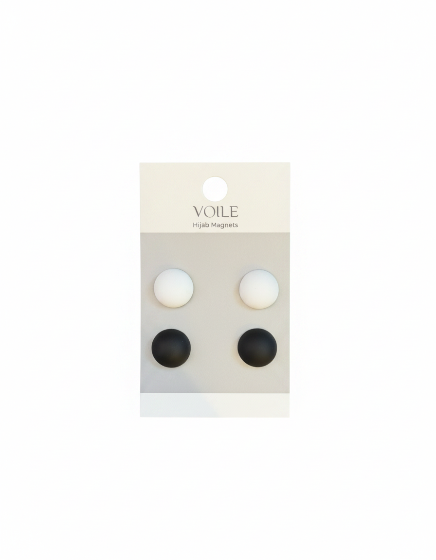 Elouan Hijab Pin Set (4 Pieces)  Voile