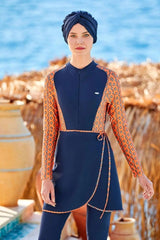 Adasea Burkini Lycra Swimsuit 4357  Voile
