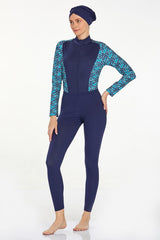 Adasea Burkini Lycra Swimsuit 4359  Voile