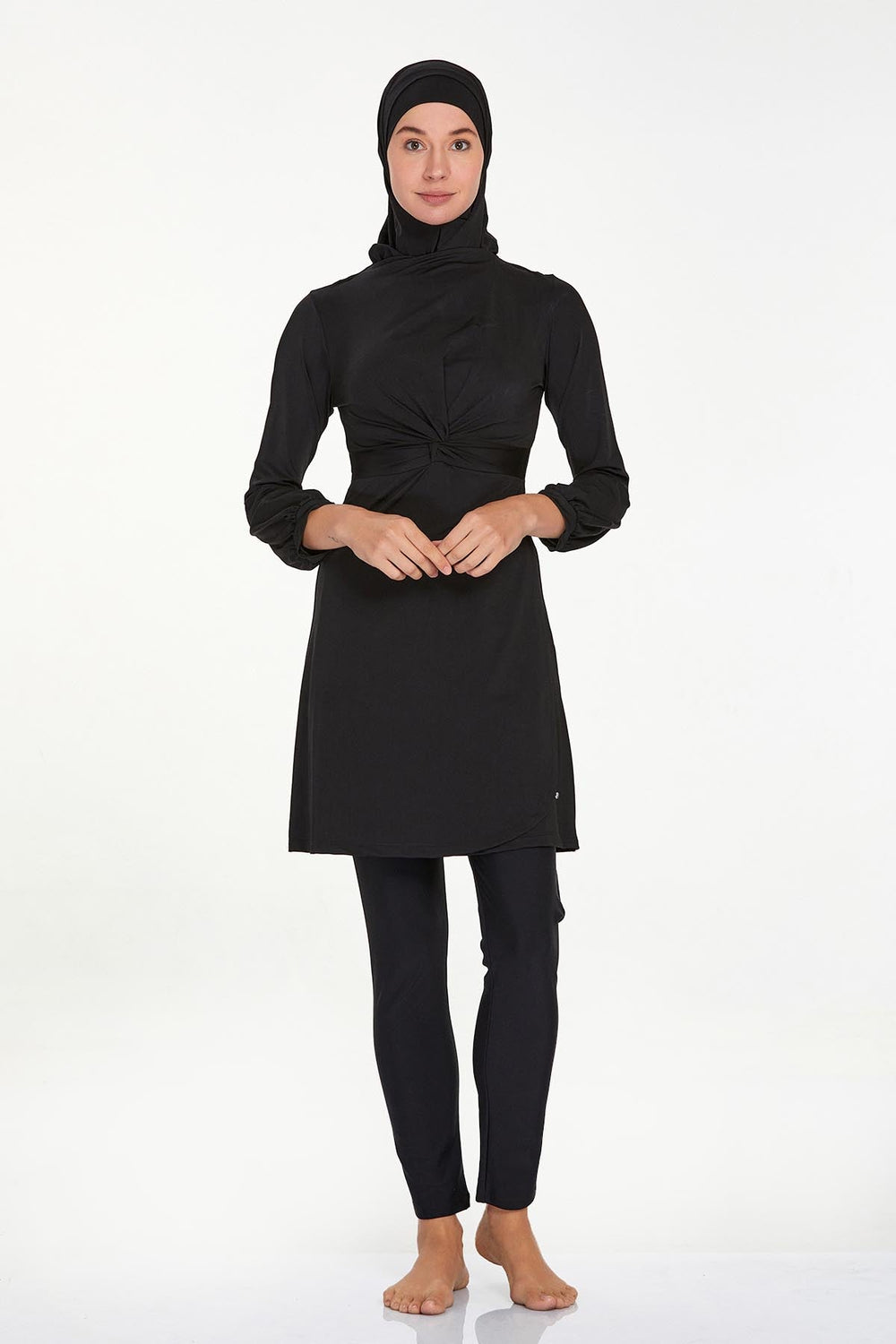 Adasea Burkini  Swimsuit-4464-B  Voile