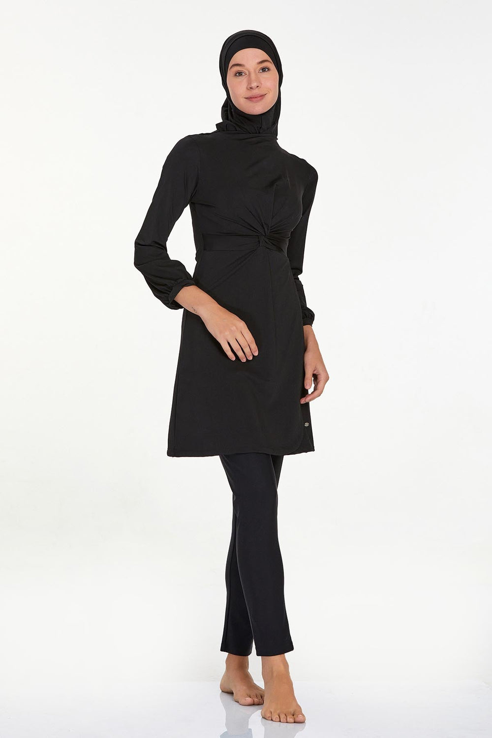 Adasea Burkini  Swimsuit-4464-B  Voile