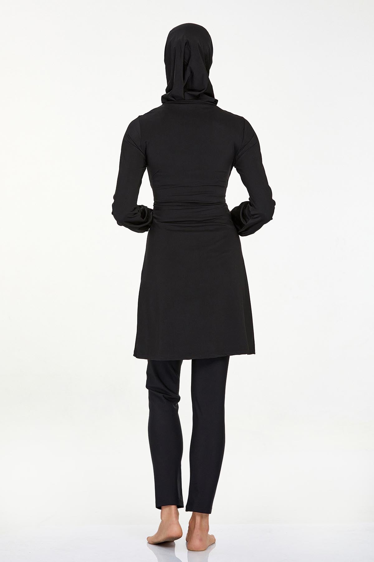 Adasea Burkini  Swimsuit-4464-B  Voile