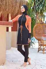 Adasea Burkini  Swimsuit-4430  Voile