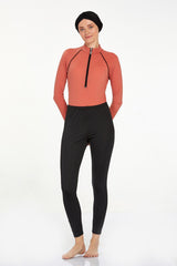 Adasea Burkini Lycra Swimsuit-4460  Voile