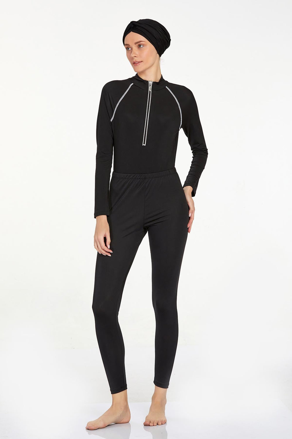Adasea Burkini  Swimsuit-4459  Voile
