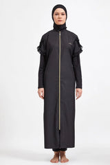 Adasea Burkini  Swimsuit-1255-B  Voile