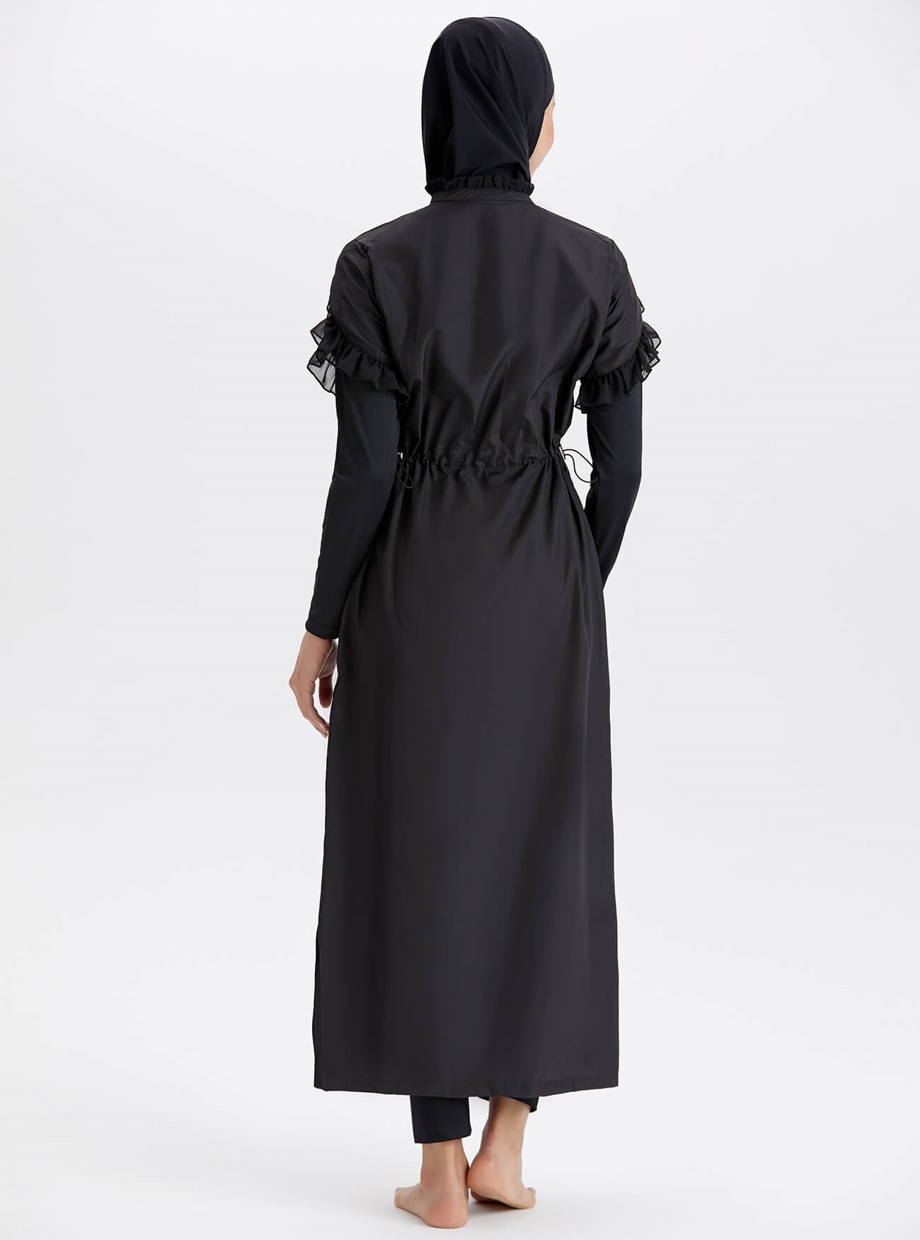 Adasea Burkini  Swimsuit-1255-B  Voile
