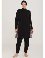 Adasea Burkini  Swimsuit-4485-B  Voile