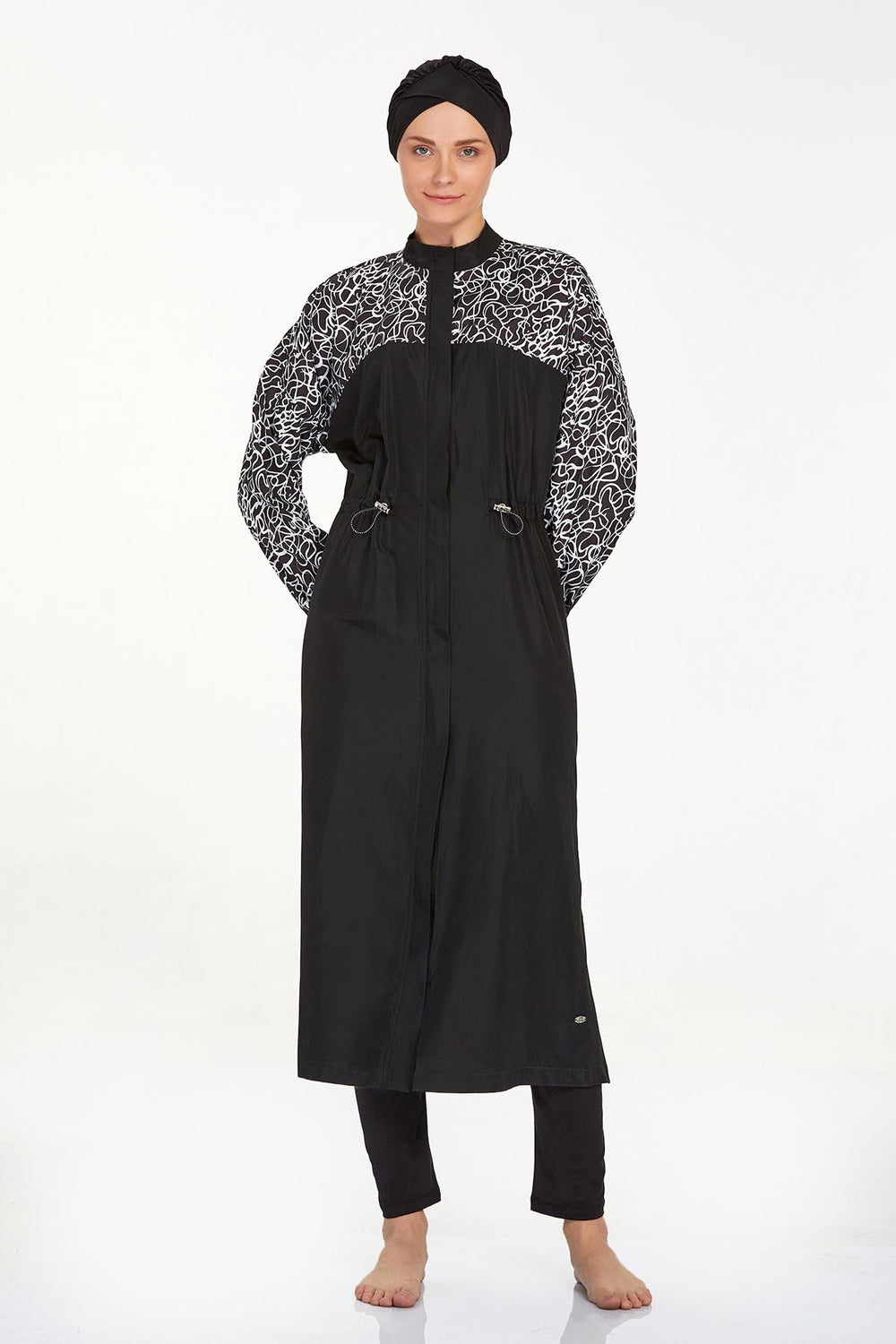 Adasea Burkini  Swimsuit 1412  Voile