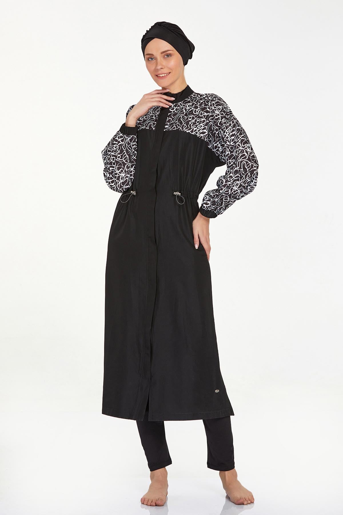 Adasea Burkini  Swimsuit 1412  Voile