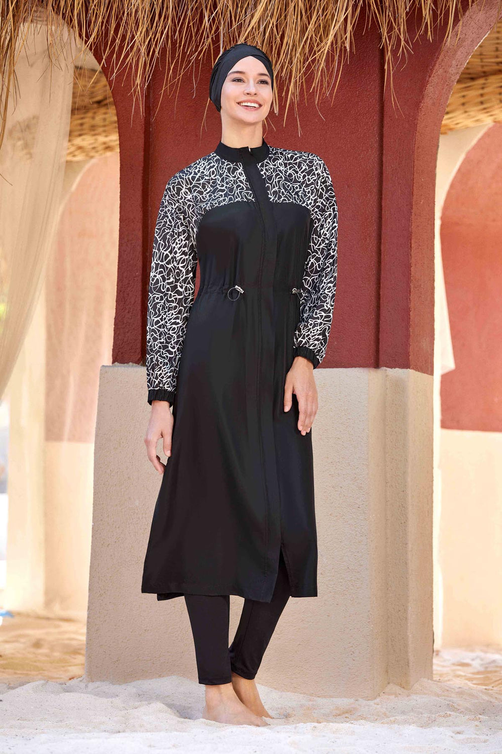 Adasea Burkini  Swimsuit 1412  Voile