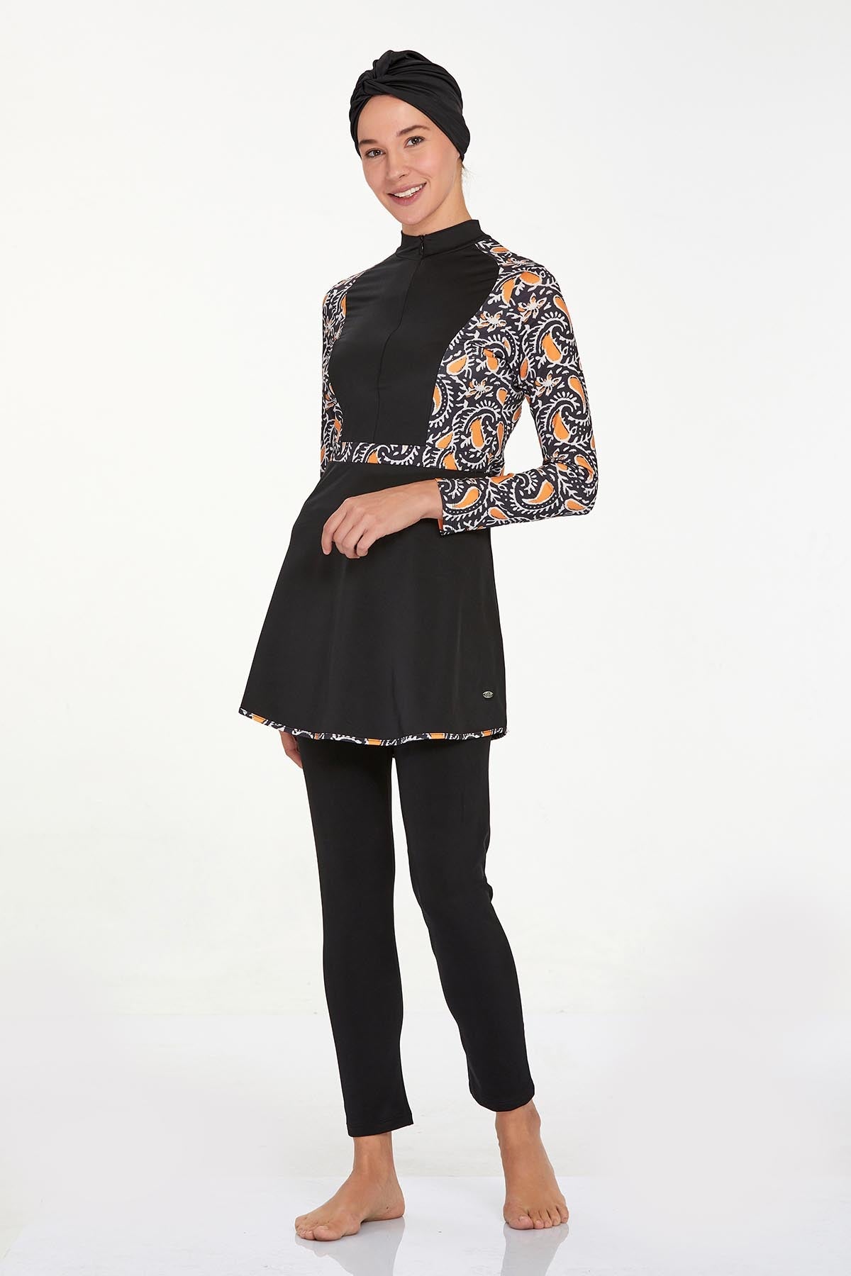 Adasea Burkini  Swimsuit 4528  Voile