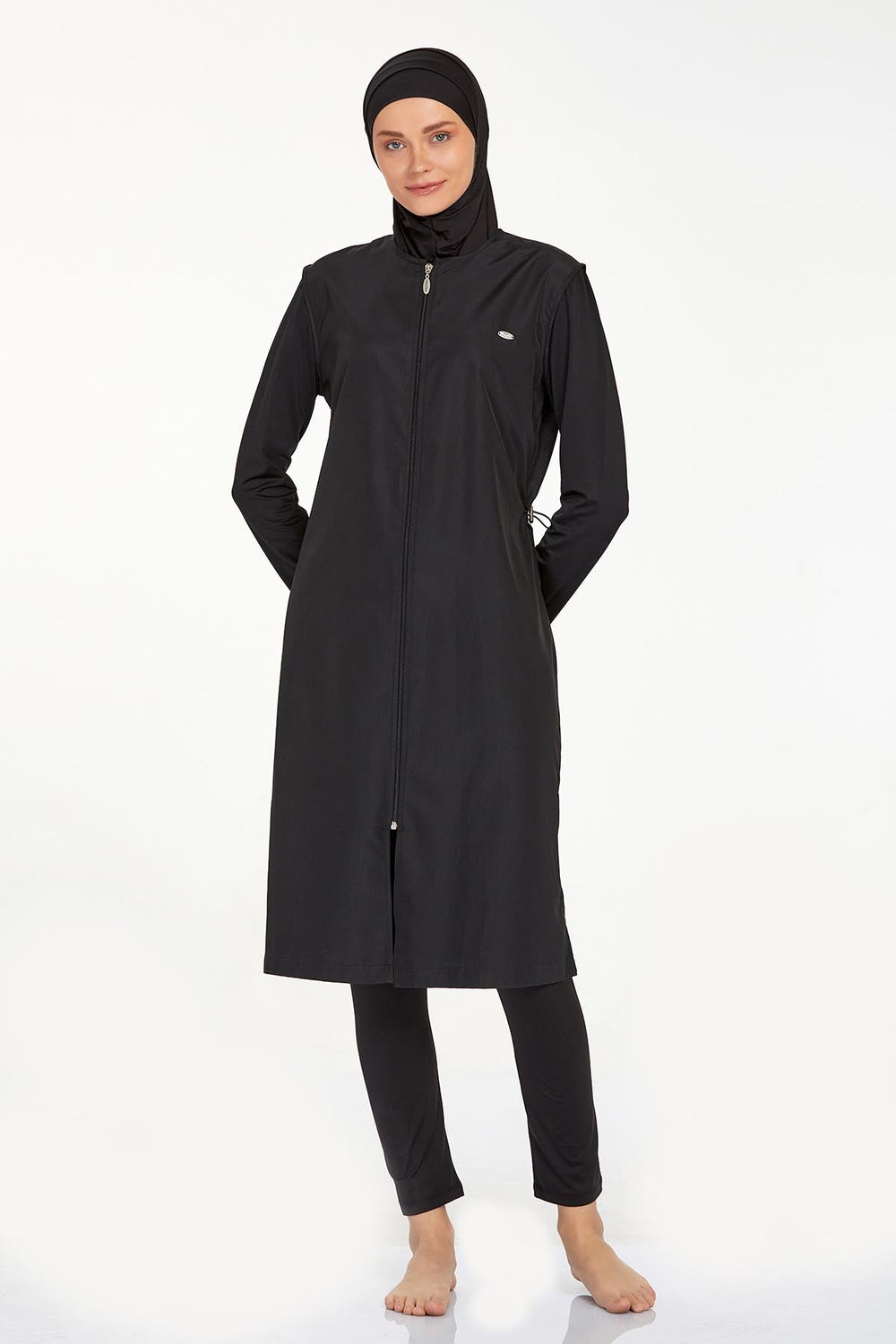 Adasea Burkini  Swimsuit-1250-B  Voile