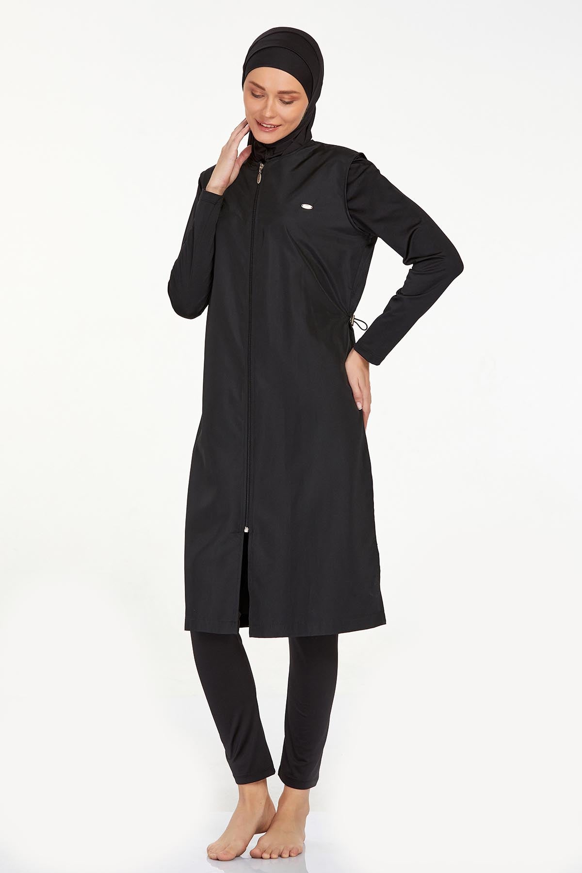 Adasea Burkini  Swimsuit-1250-B  Voile