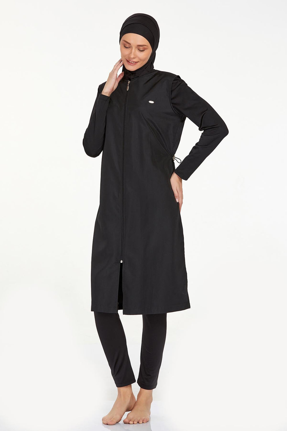 Adasea Burkini  Swimsuit-1250-B  Voile