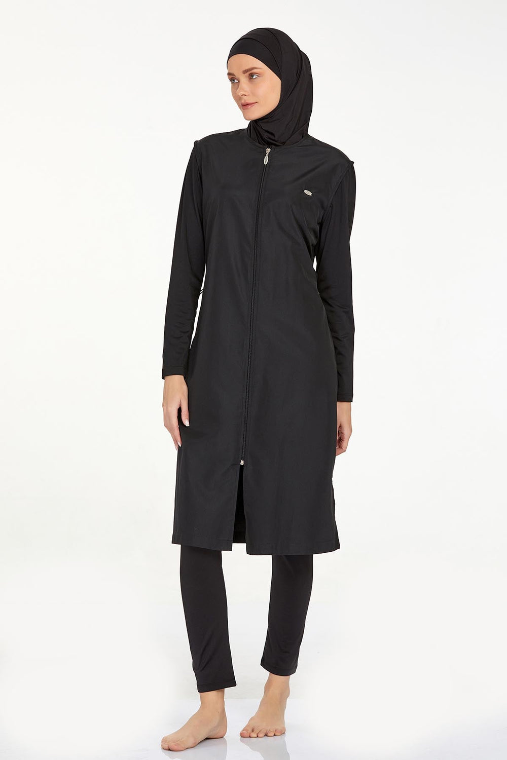 Adasea Burkini  Swimsuit-1250-B  Voile