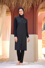 Adasea Burkini  Swimsuit-1250-B  Voile