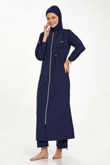 Adasea Burkini  Swimsuit-1267-B  Voile