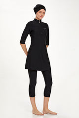 Adasea Burkini  Swimsuit-3400-B  Voile