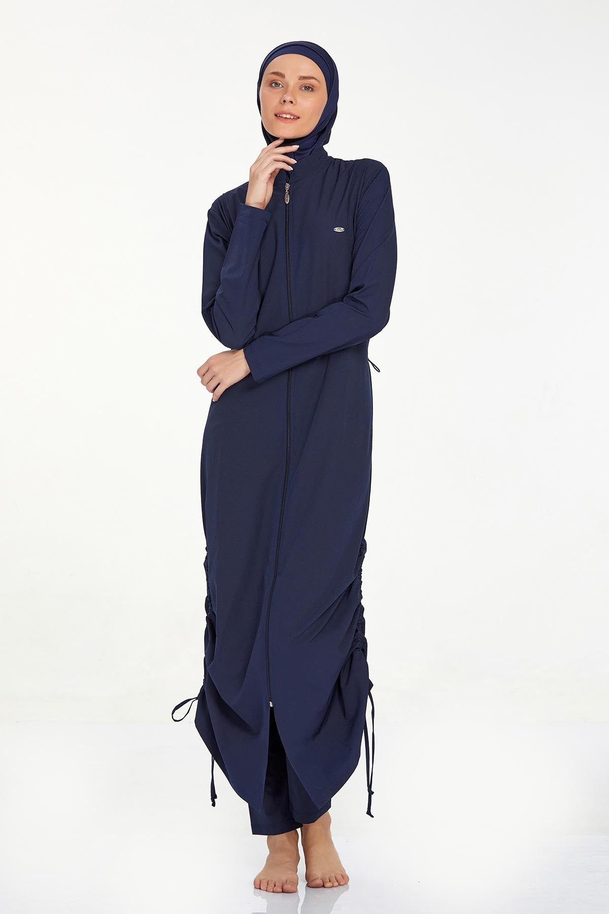 Adasea Burkini  Swimsuit-4065-B  Voile