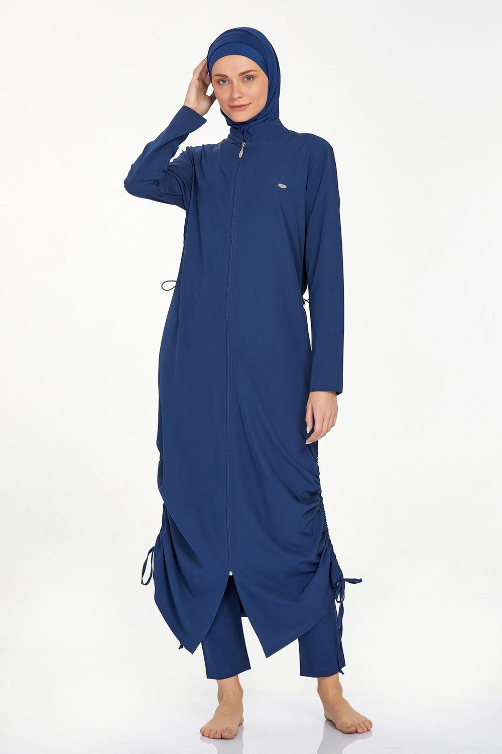 Adasea Burkini  Swimsuit-4065-B  Voile