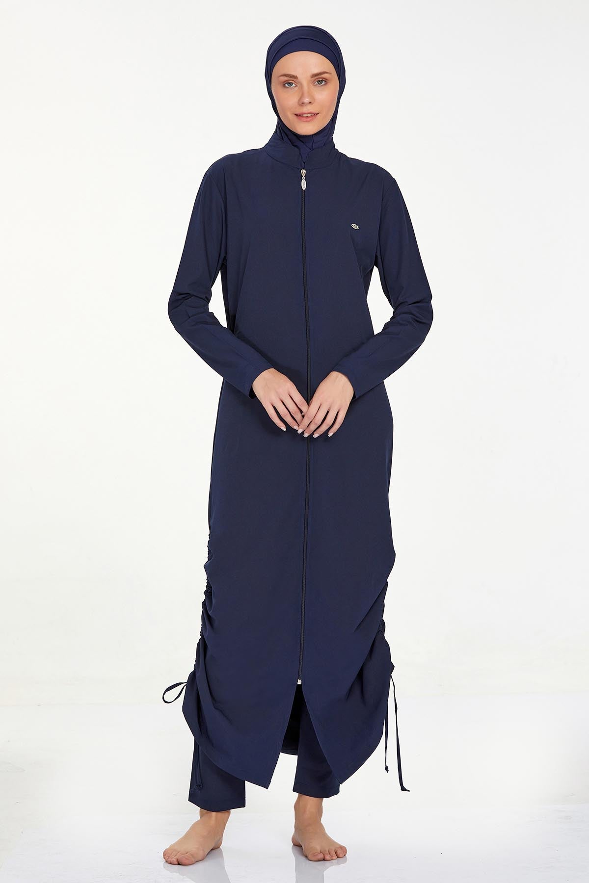 Adasea Burkini  Swimsuit-4065-B  Voile