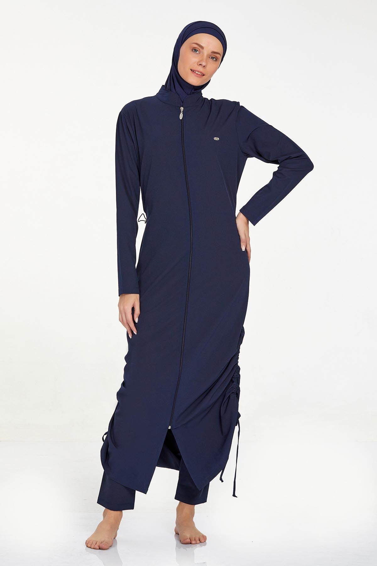 Adasea Burkini  Swimsuit-4065-B  Voile