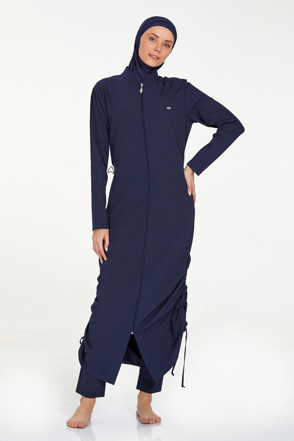 Adasea Burkini  Swimsuit-4065-B  Voile