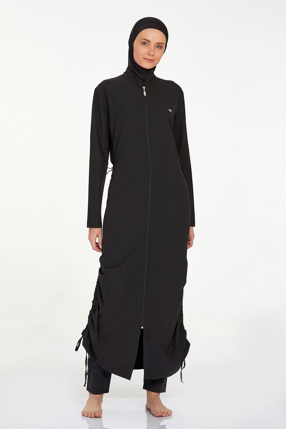 Adasea Burkini  Swimsuit-4065-B  Voile