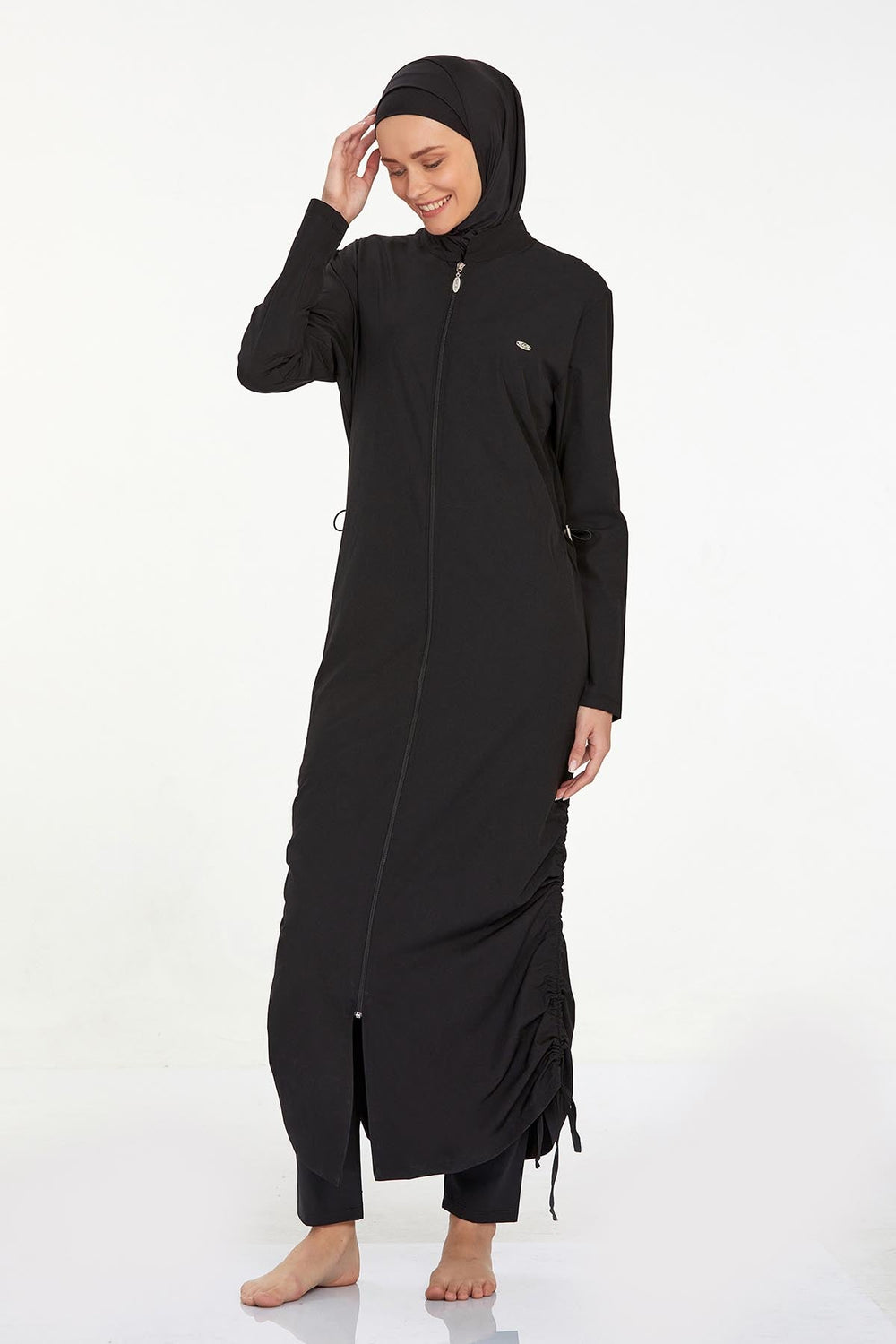 Adasea Burkini  Swimsuit-4065-B  Voile