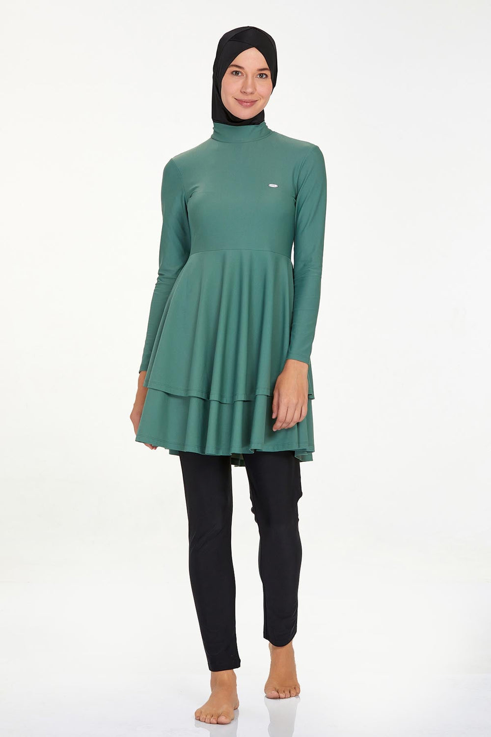 Adasea Burkini  Swimsuit-4442  Voile