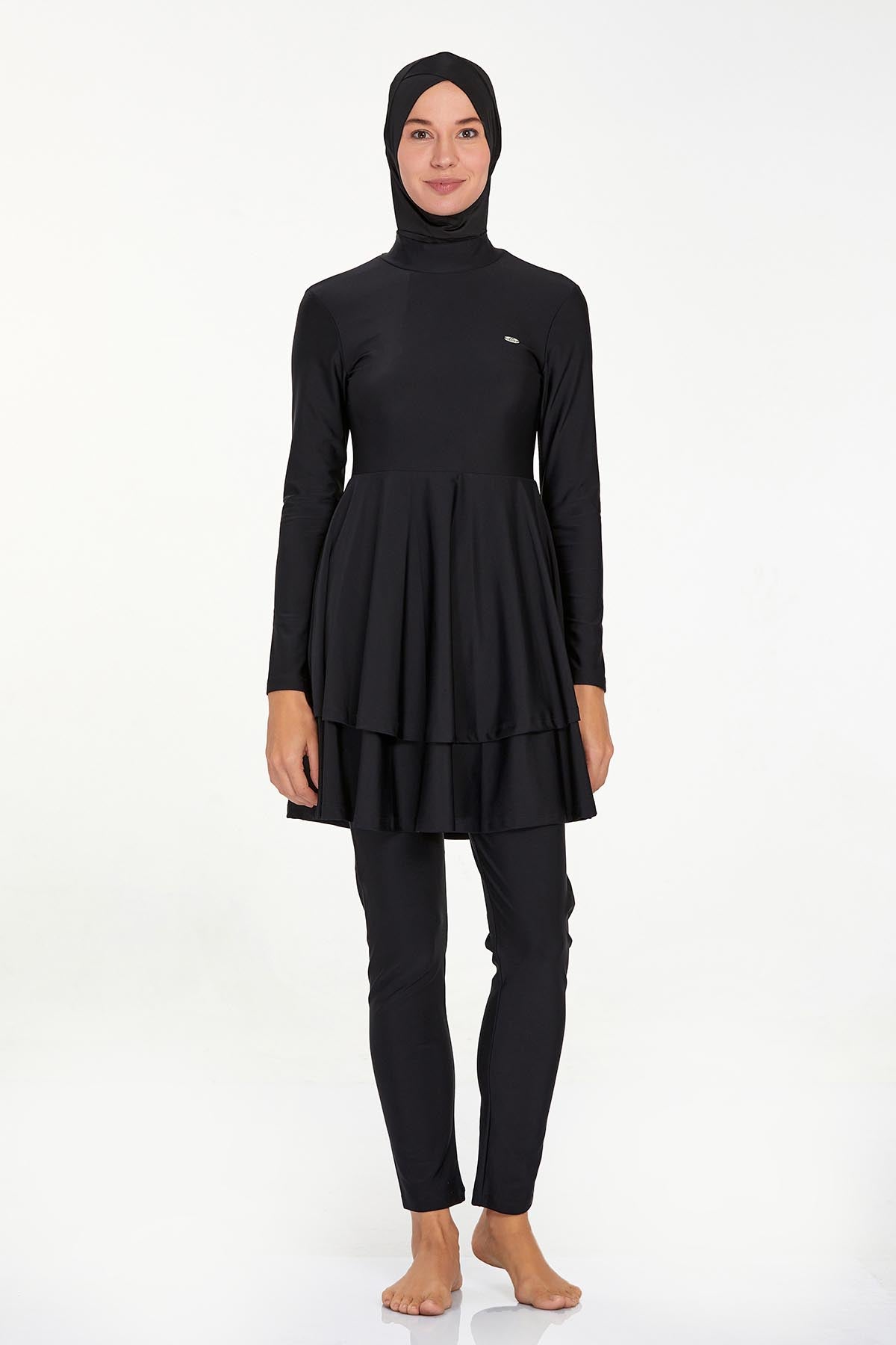 Adasea Burkini  Swimsuit-4442  Voile