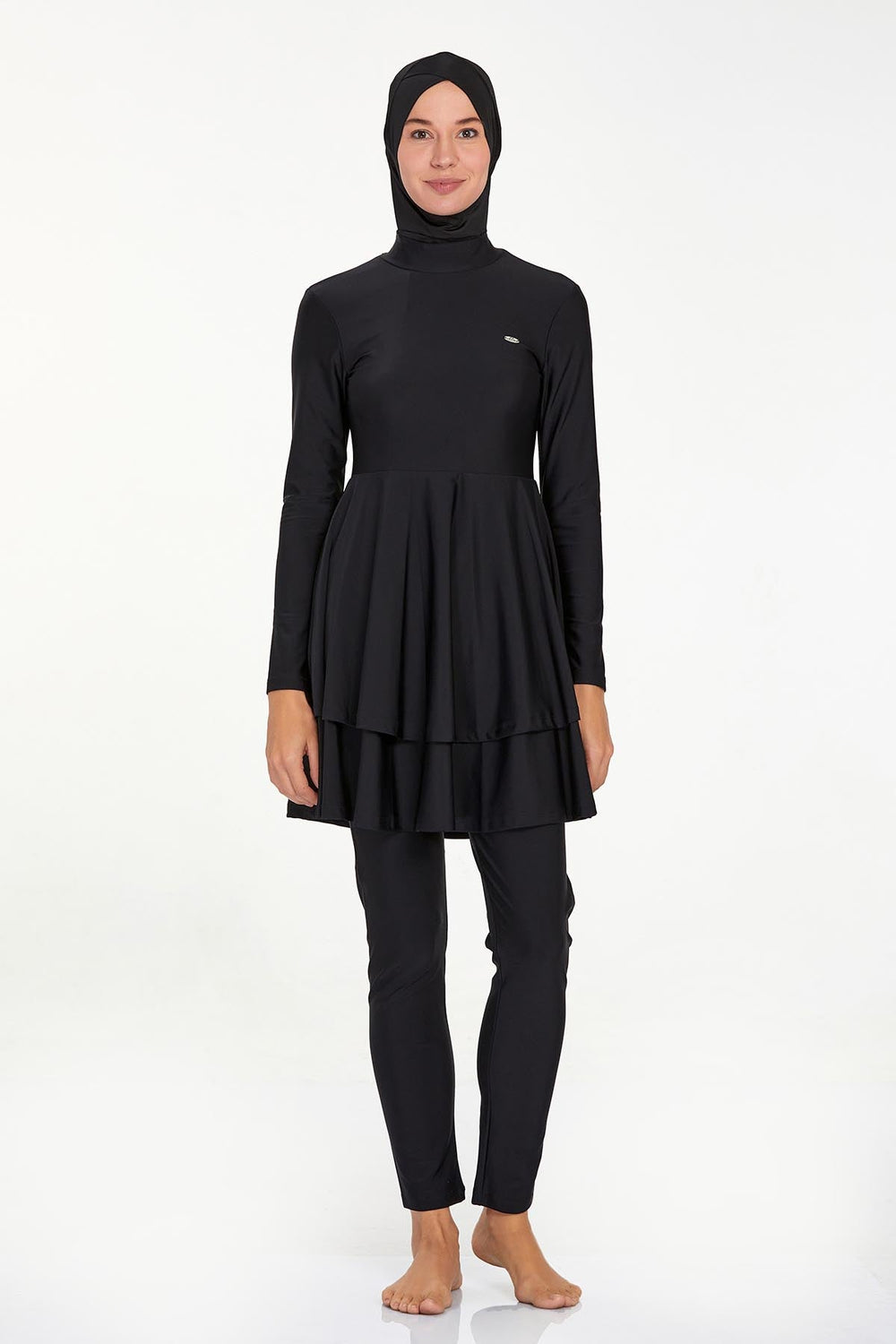 Adasea Burkini  Swimsuit-4442  Voile