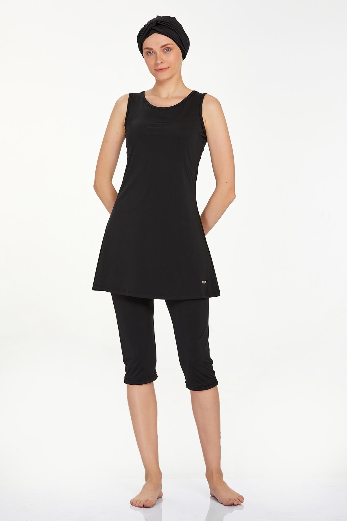 Adasea Burkini  Swimsuit-4453  Voile
