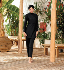 Adasea Burkini  Swimsuit-4453  Voile