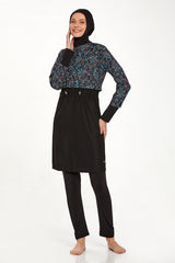 Adasea Burkini  Swimsuit- 1407  Voile